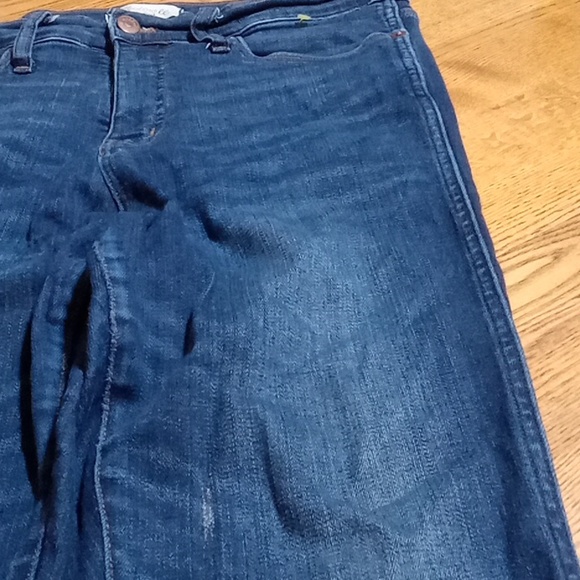 MADEWELL WOMENS JEANS 29 DENIM Pants Used Preowned HIGH RISE SKINNY Faded - Picture 4 of 11